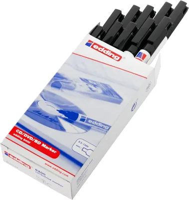 CD marker edding 8400 rond 0.5-1mm zwart