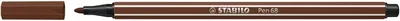Viltstift STABILO Pen 68/45 M bruin