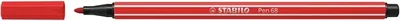 Viltstift STABILO Pen 68/48 M karmijnrood