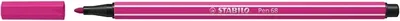 Viltstift STABILO Pen 68/56 M rozerood