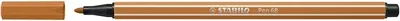 Viltstift STABILO Pen 68/89 M donker oker
