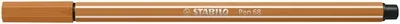 Viltstift STABILO Pen 68/89 M donker oker