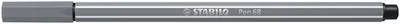 Viltstift STABILO Pen 68/96 M donkergrijs