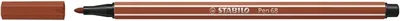 Viltstift STABILO Pen 68/38 M roodkrijt