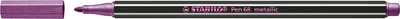 Viltstift STABILO Pen 68/856 M metallic roze