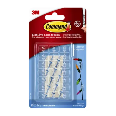 Sierklemmen Command incl bevestigingsstrip tr