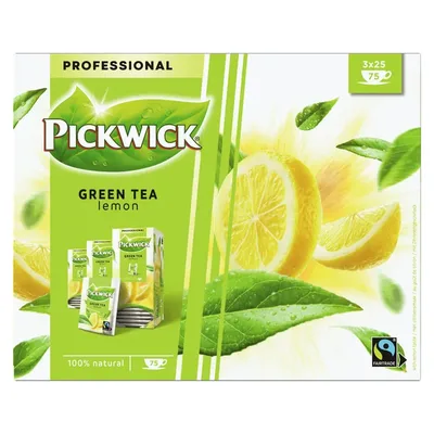 Thee Pickwick Fair Trade green lemon 25x1.5gr