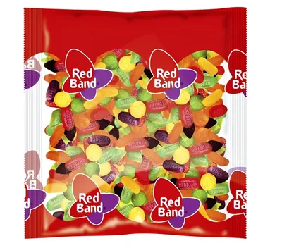 DROP REDBAND WINEGUM ASSORTIE 1KG