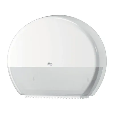Toiletpapierdispenser Tork T1 jumbo wit 554000