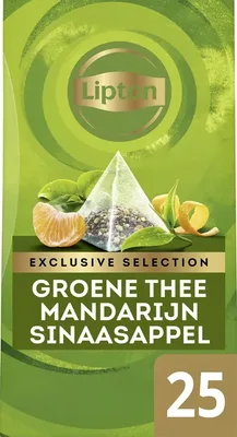 Thee Lipton Exclusive groene thee mandarijn sinaas