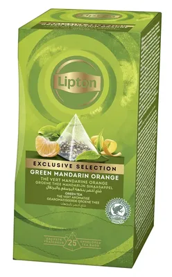 Thee Lipton Exclusive groene thee mandarijn sinaas