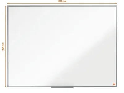 Whiteboard Nobo Essence magnetisch staal  90x120cm