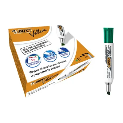 Whiteboardmarker Bic 1781 schuin L groen