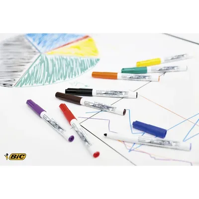 Whiteboardmarker Bic 1741 rond M groen
