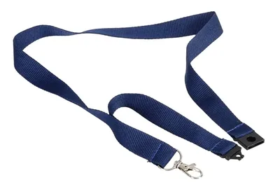 Badgekoord Europel donkerblauw