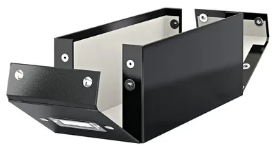 CD opbergdoos Leitz Wow Click Store zwart