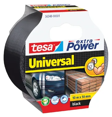 Duct tape tesa extra Power Uni 10mx50mm zwart