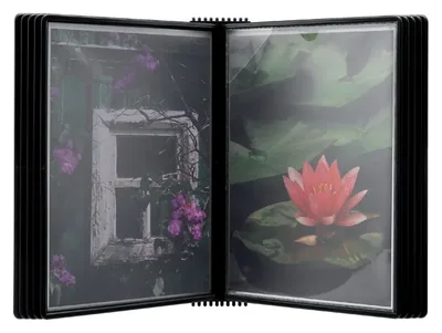 Wandelement Djois Flex-O-Frame  A4 met 10-tas zw