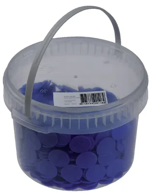 Consumptiemunt Combicraft blauw 750st