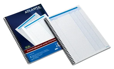 Doorschrijfkasboek Djois Atl kopie A4 2k wt