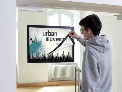 Duraframe Durable poster A1 zwart