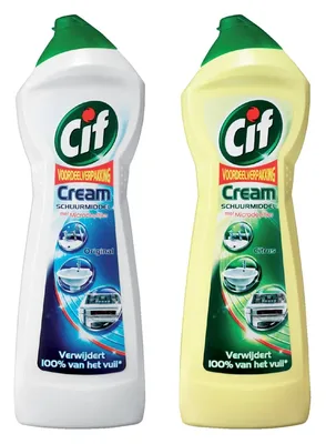 Schuurmiddel Cif citroen 750ml