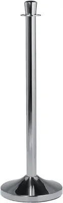 Afzetpaal Securit 100cm voet chroom