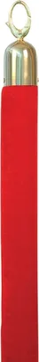 Afzetkoord Securit 150cm rood goudkleurige knop