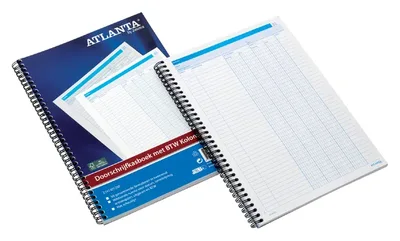 Doorschrijfkasboek Djois Atl kopie A4 4k BTW
