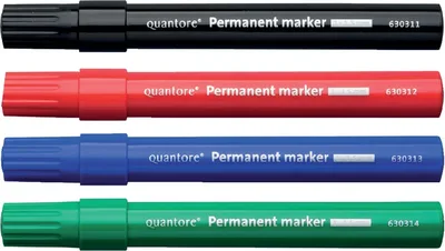 Viltstift Quantore perm rond 1-1.5mm groen