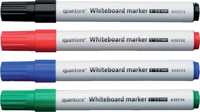 Whiteboardmarker Quantore rond 1-1.5mm groen