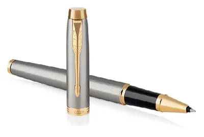 Rollerpen Parker IM GT F geborsteld metaal
