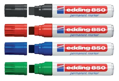 Viltstift edding 850 blok 5-18mm groen