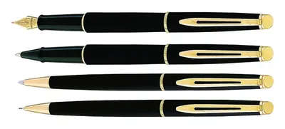 Vulpen Waterman Hemisp GT F mat zwart