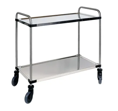 Serveerwagen 2 plateaus 870x570x950mm