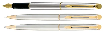 Vulpen Waterman Hemisp GT F roestvrij staal