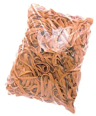 Elastiek Standard 16 60x1.5mm 1kg 4440st bruin