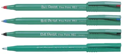 Rollerpen Pentel R50 M blauw