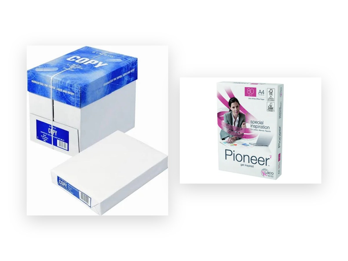 Symbio Copy en Pioneer kopieerpapier