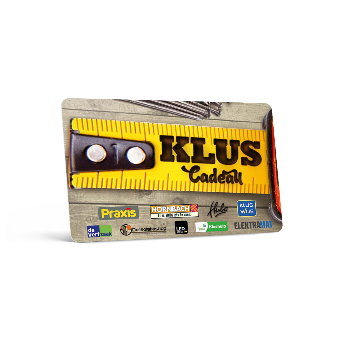 Klus cadeaukaart