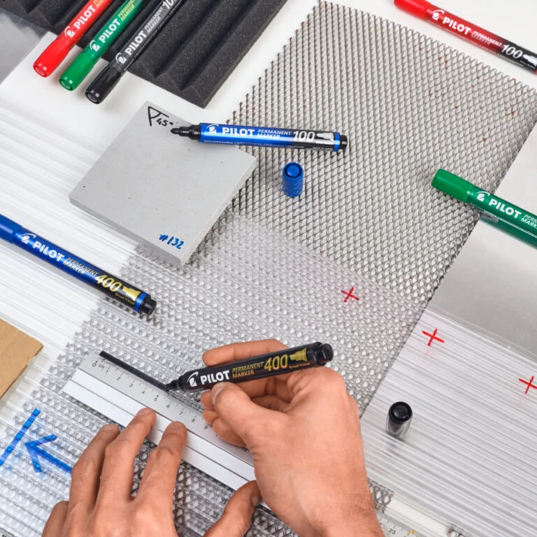 Markers en whiteboard